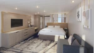 Mein Schiff Relax Rendering - Suitenhighlight - Juniorsuite