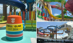 Thrill Island - Icon of the Seas - Royal Caribbean Cruise Line - Waterpark - Waterglijbanen - Aquapark