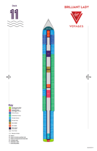Brilliant Lady Deck Plans-Dek 11
