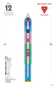 Brilliant Lady Deck Plans-Dek 12