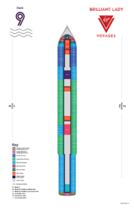 Brilliant Lady Deck Plans-Dek 9