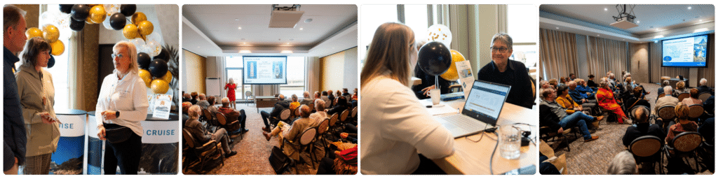 Captain Cruise Event - Cruise Beurs - presentaties - reisbureau